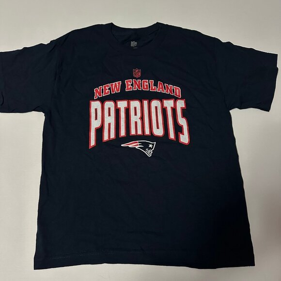 NEW BOYS PATRIOTS NFL SHIRT - Picture 1 of 3